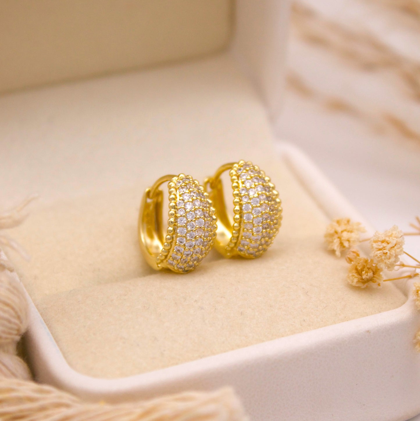 Khyara Huggie Earrings