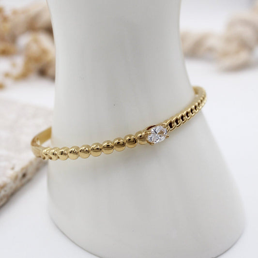 Single zircon - Brazalete