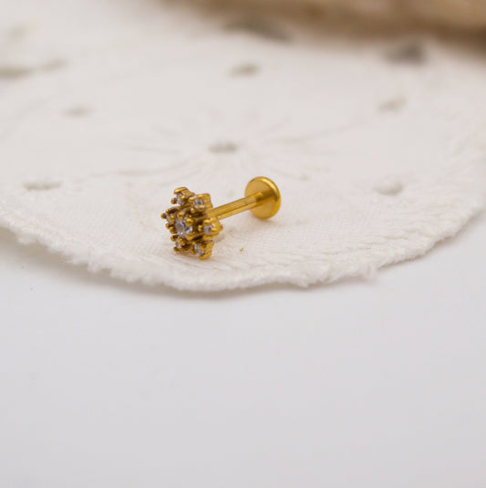 Florecita - Piercing Acero