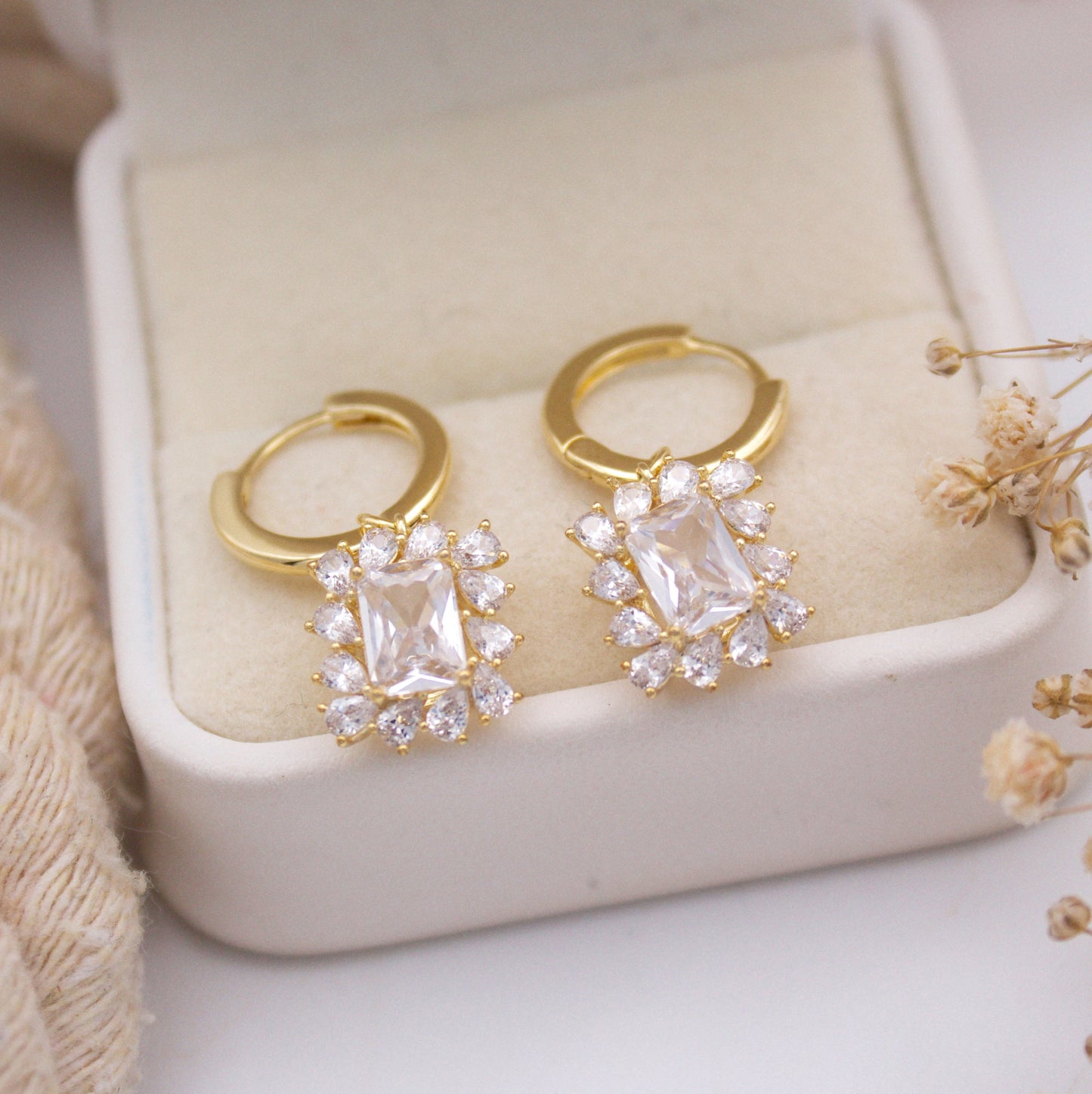Nazli Huggie Earrings
