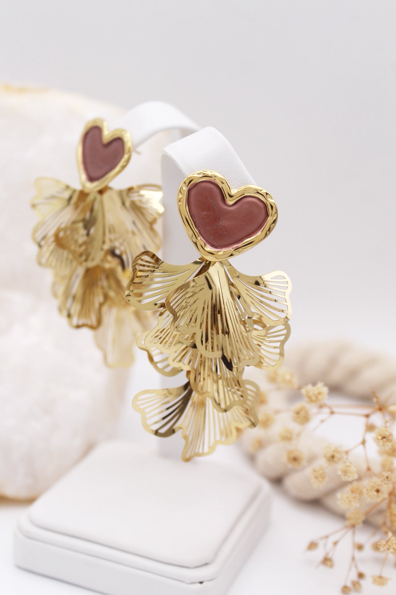 Camelia Earrings