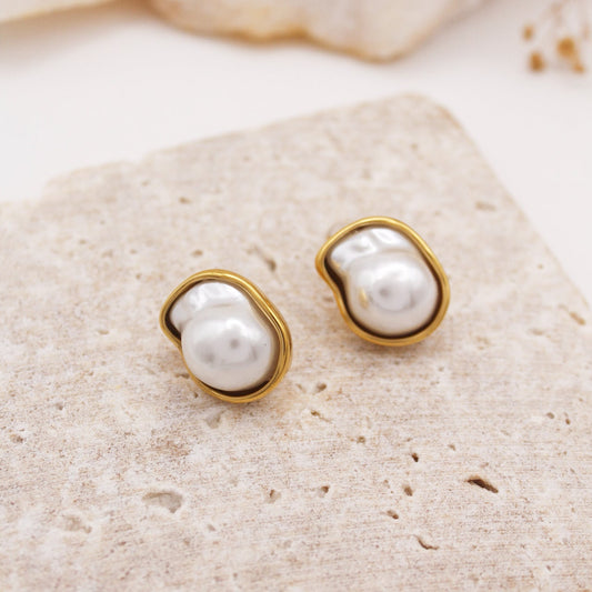 Barroca acrilica - Aretes