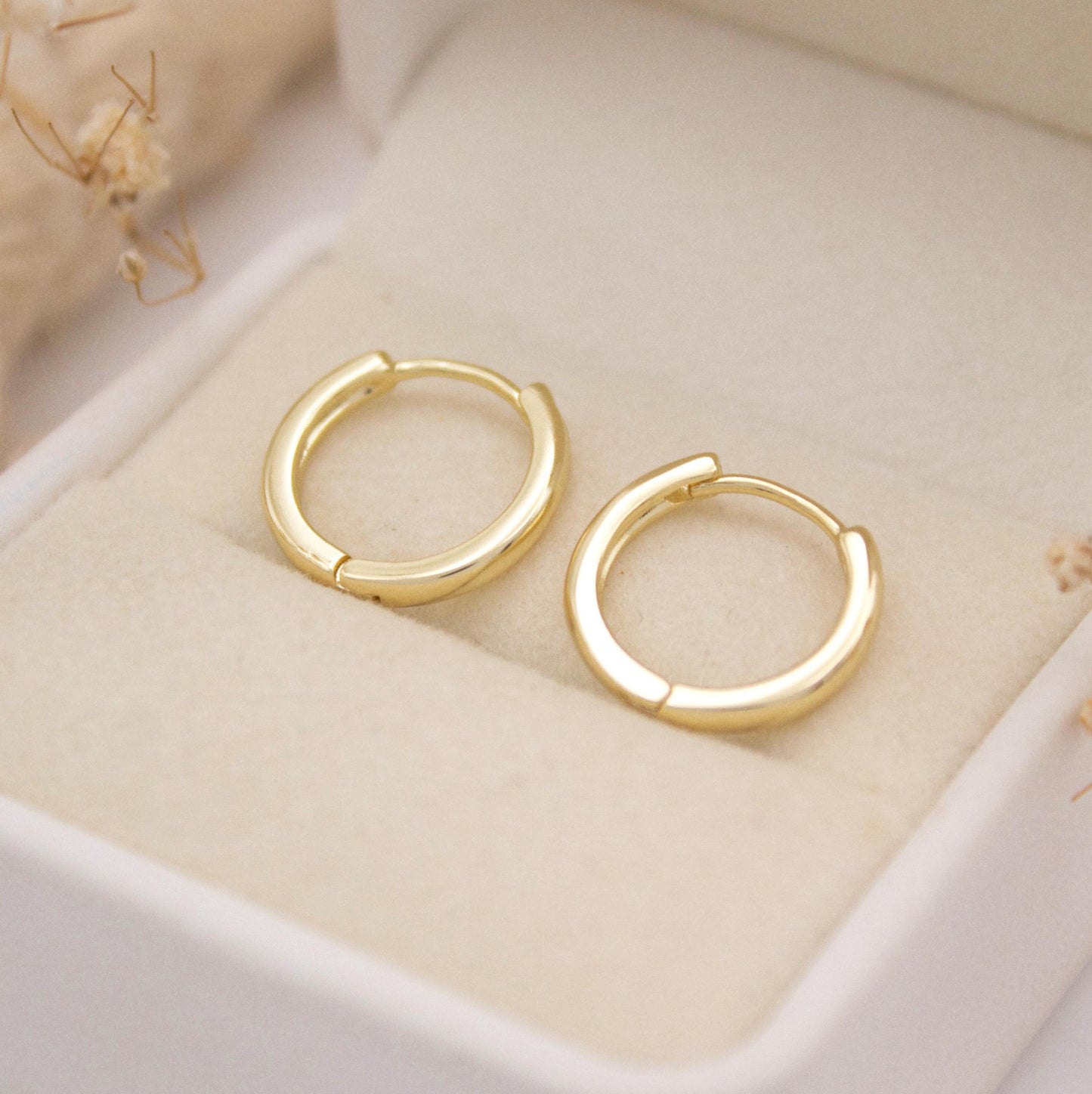 Evelyna Huggie Earrings