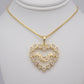 Mom Heart Necklace
