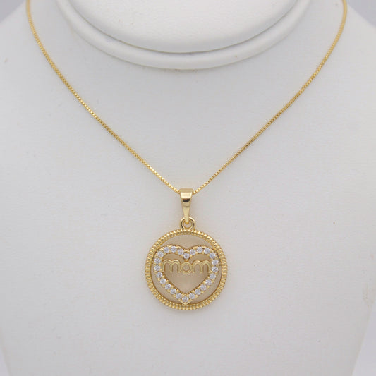 Mommy Heart Necklace