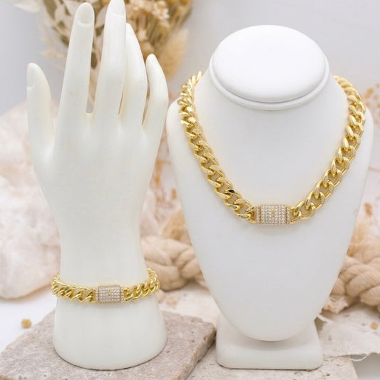 Monaco Set - Cadena y pulsera