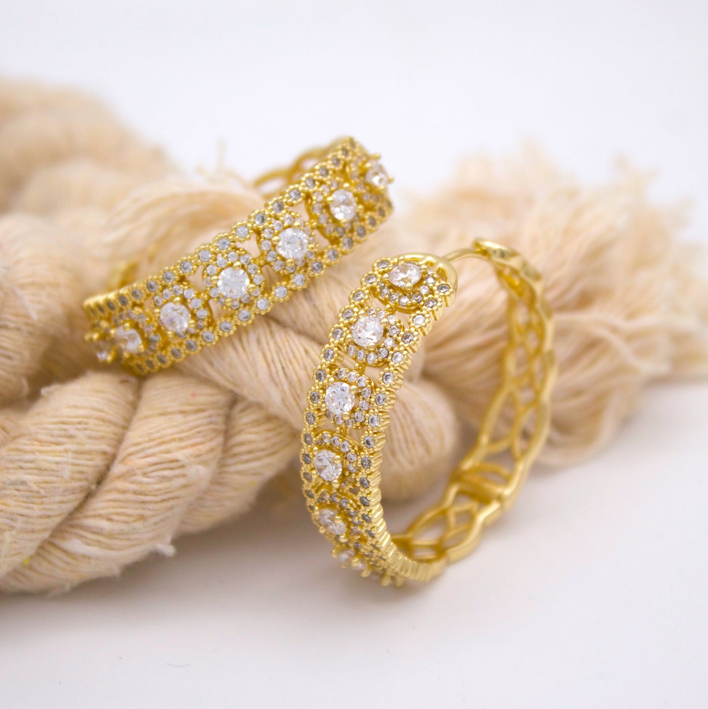 Stella Hoop Earrings