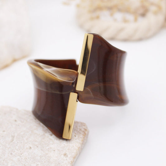 Zenith Bangle - Café
