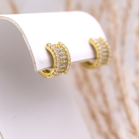Laia Huggie Earrings