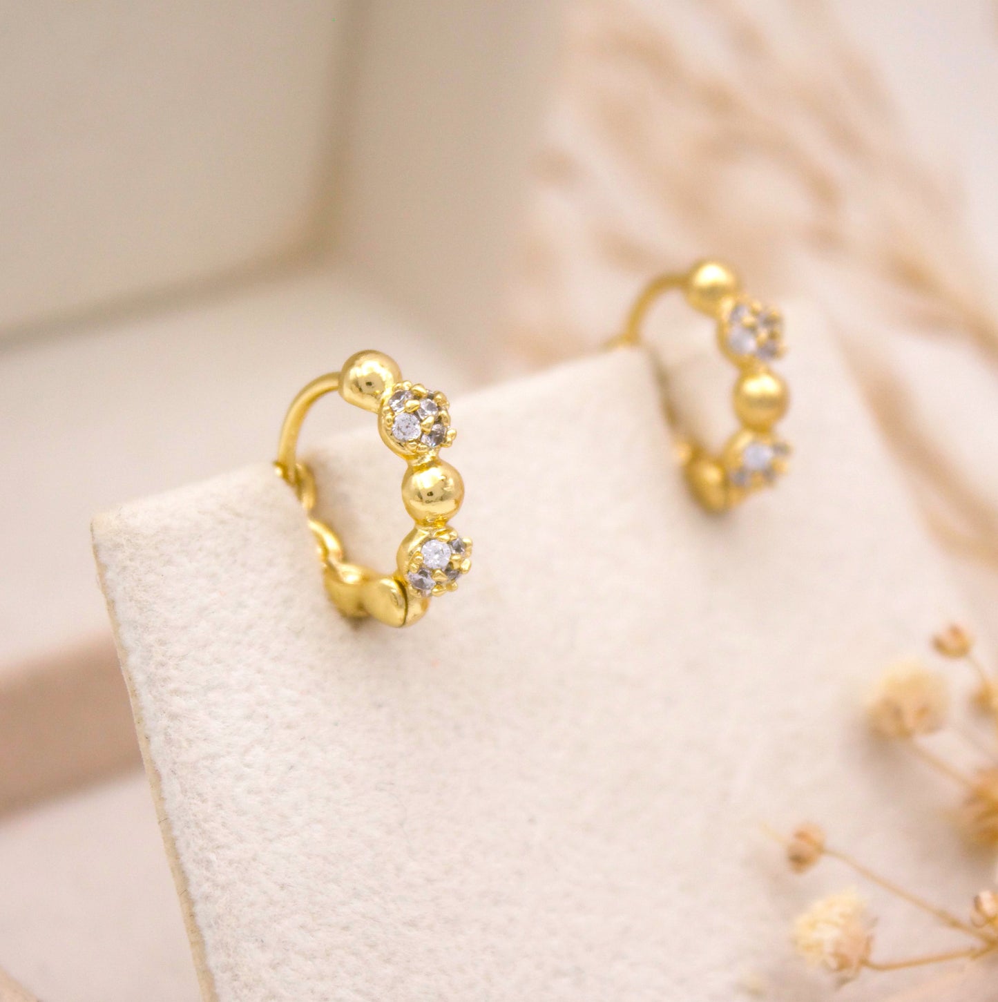 Millicent Huggie Earrings