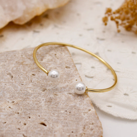 Doble perla - Pulsera