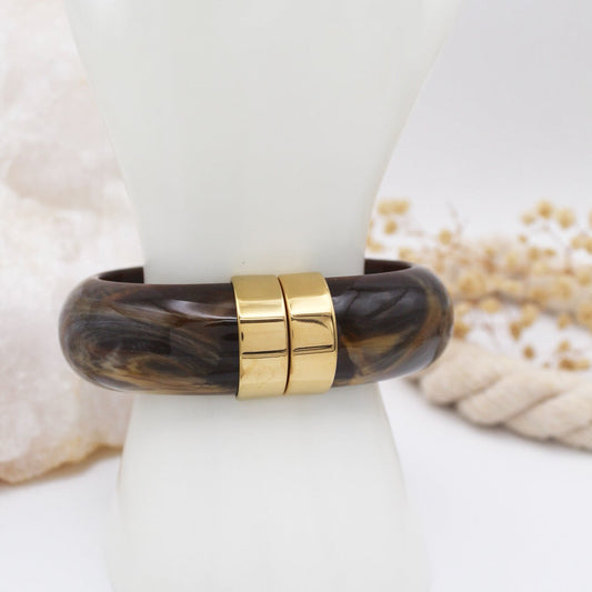 Camel Bangle - Café