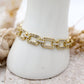 Eslabón Pave - Pulsera