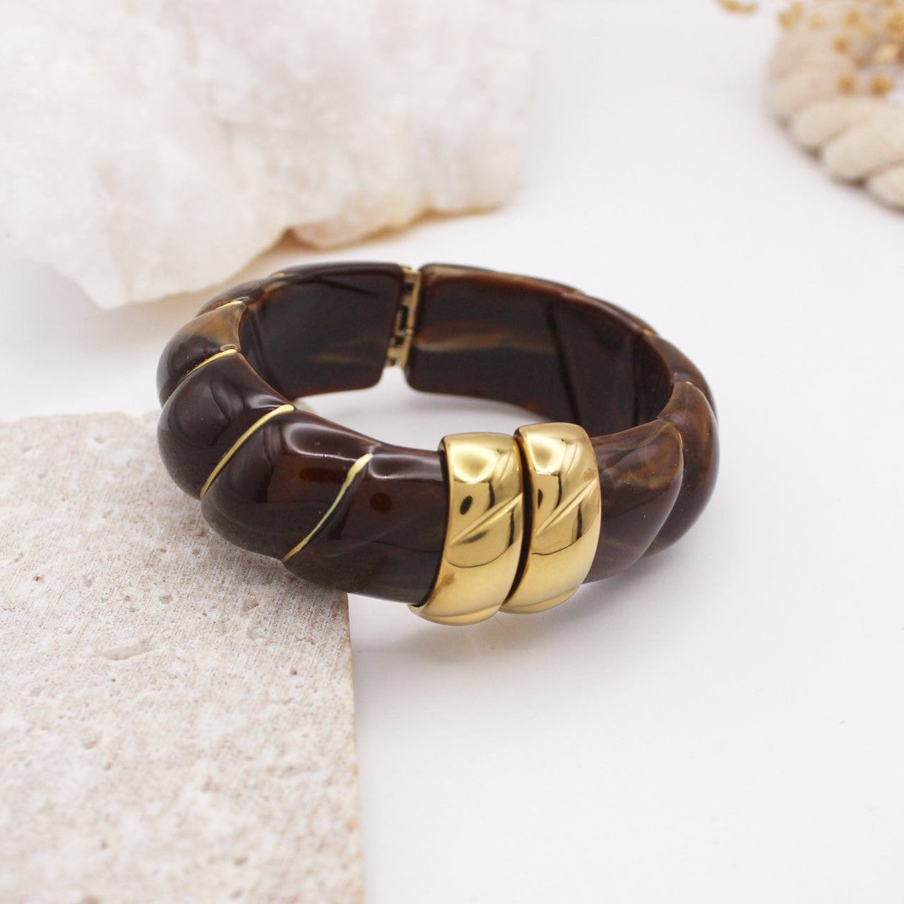 Noir Bangle - Café