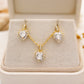 Crystal Heart Jewelry Set