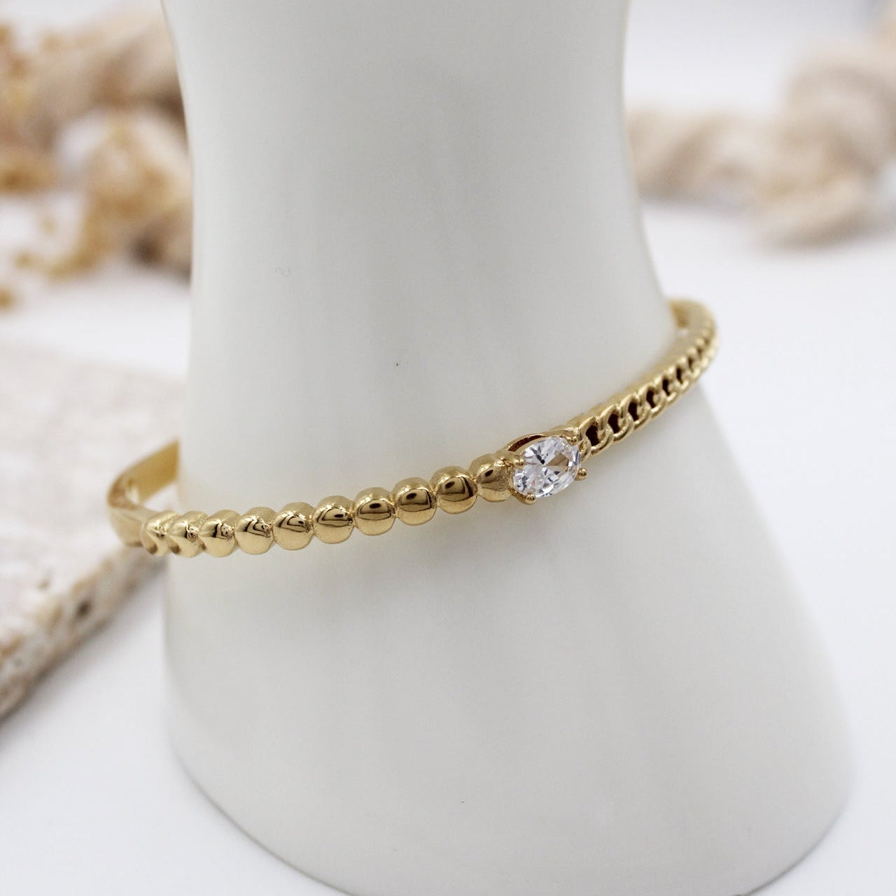 Single zircon - Brazalete