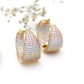 Giannina Tripletone Hoop Earrings