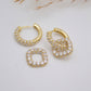 Carmelina Huggie Earrings