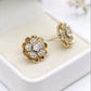 Seray Flower Stud Earrings