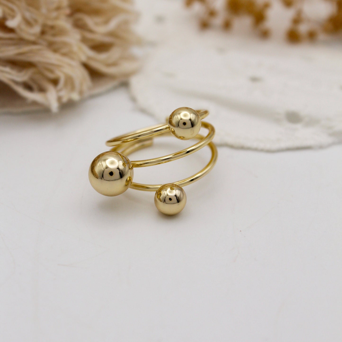 Balin triple - Anillo