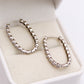 Kelaya Silver Hoop Earrings
