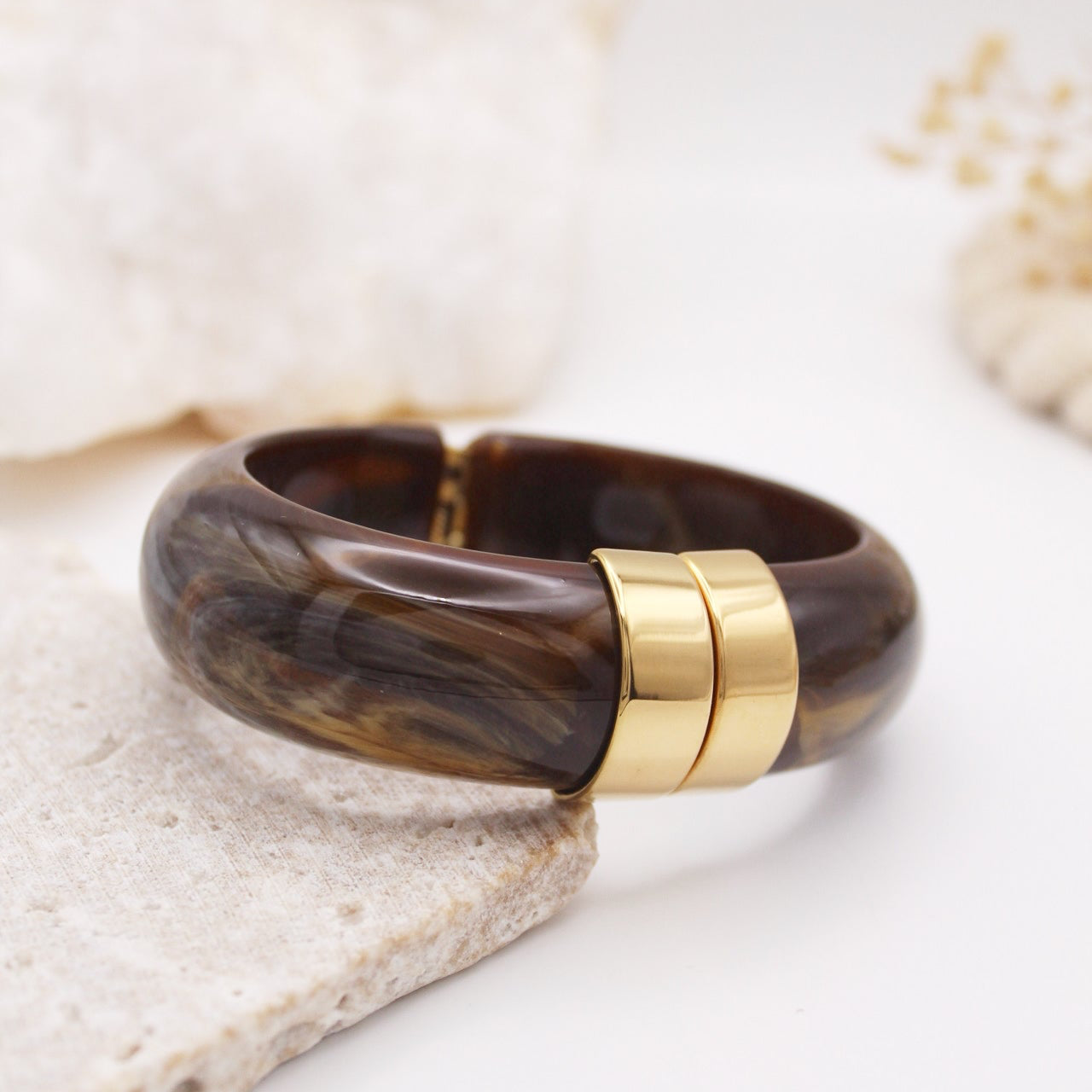 Camel Bangle - Café