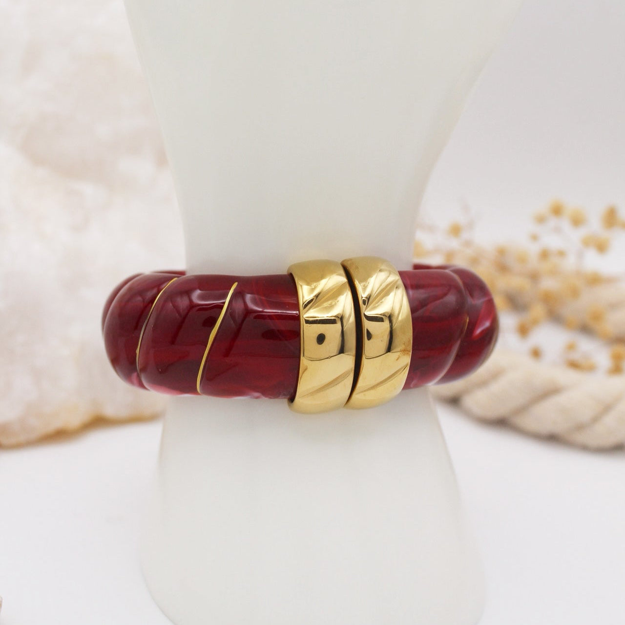 Noir Bangle - Rojo