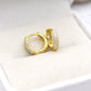 Althea Gold Piercing Earrings (6 mm)