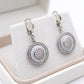 Marionne Silver Huggie Earrings