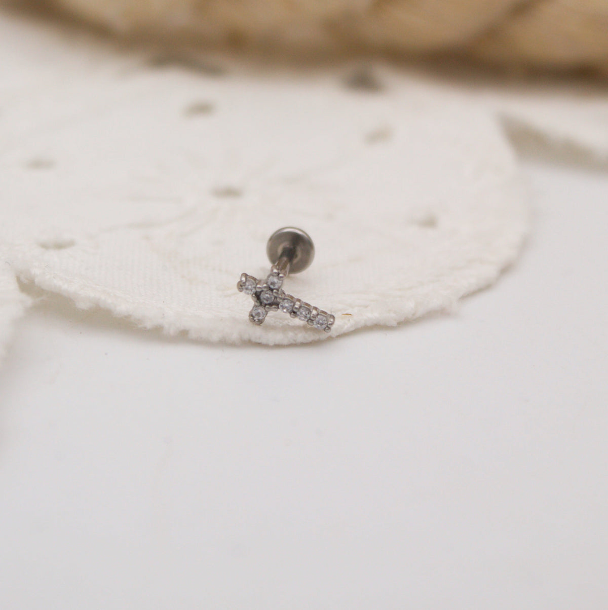 Crucita  - Piercing Acero