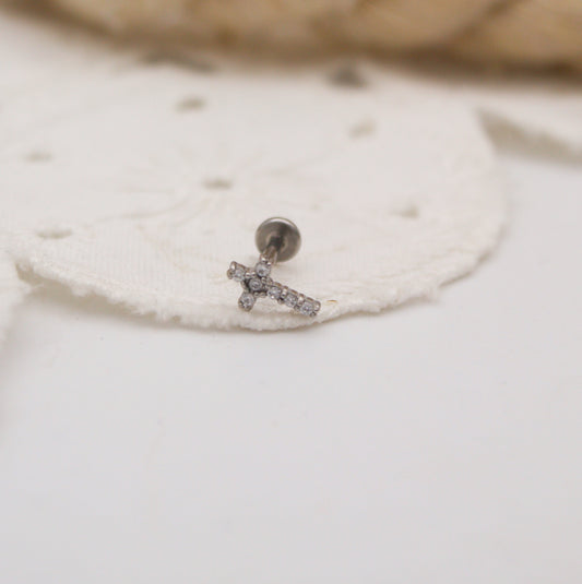 Crucita  - Piercing Acero