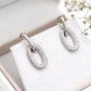 Jaelyn Silver Huggie Earrings