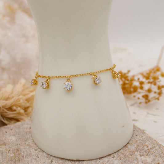 Zircon Drops - Pulsera