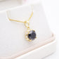 Amnette Necklace- Negro