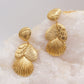 Seashell Stud Earrings