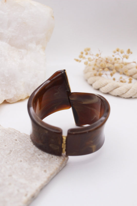 Zenith Bangle - Café