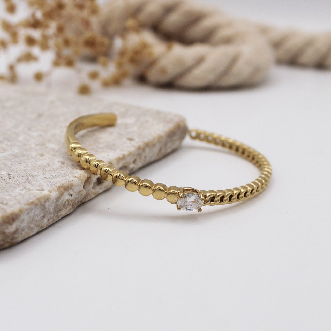 Single zircon - Brazalete