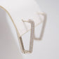 Hadara Silver Huggie Earrings