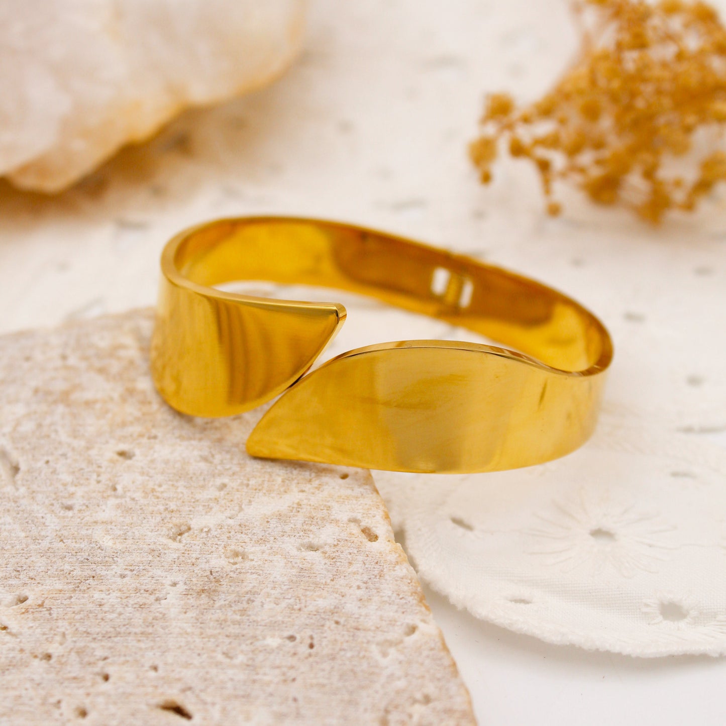 Golden Wave - Pulsera