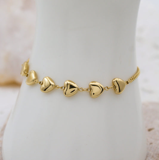 Corazones - Pulsera