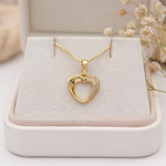 Sandra Heart Necklace