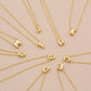 Mini Bubble Letter Initial Necklace