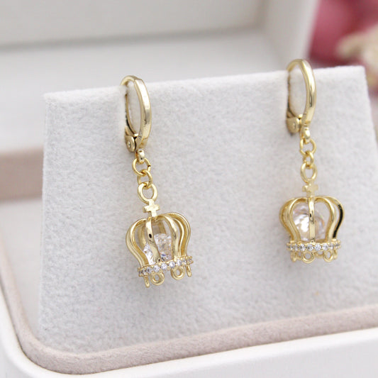 Aria Huggie Earrings