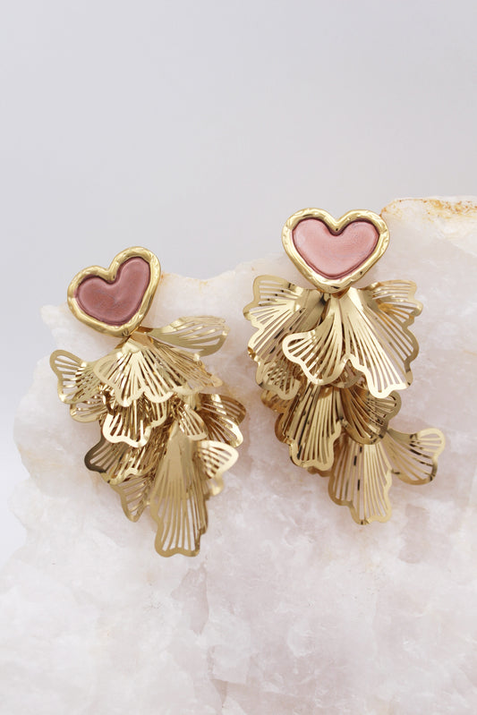 Camelia Earrings