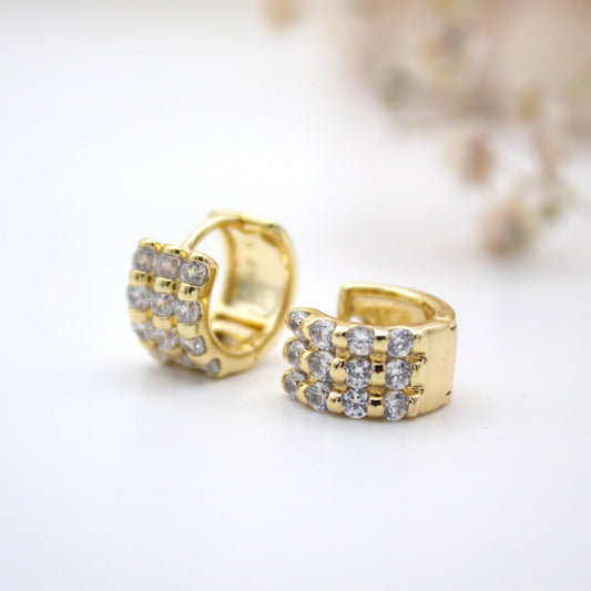 Leandra Huggie Earrings