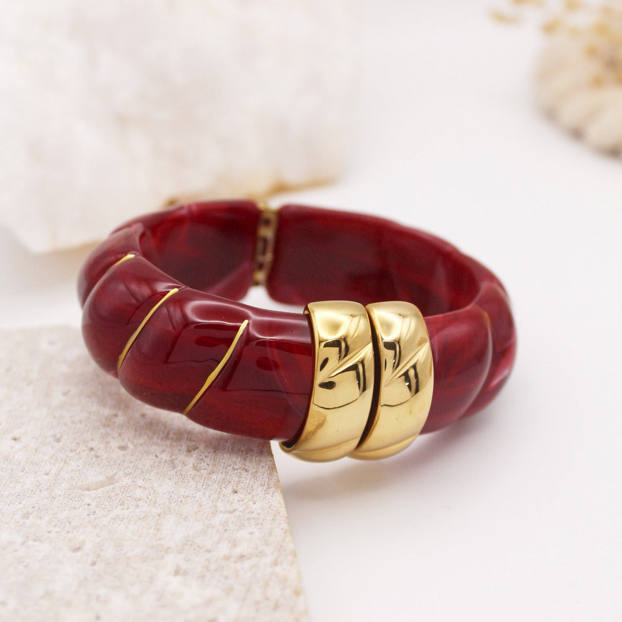 Noir Bangle - Rojo
