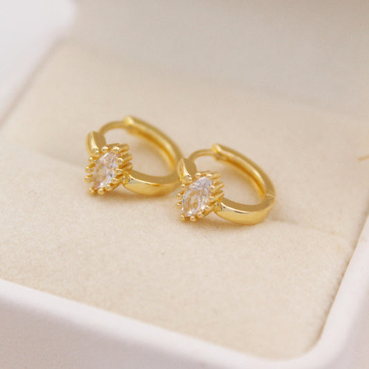 Valeriana Huggie Earrings