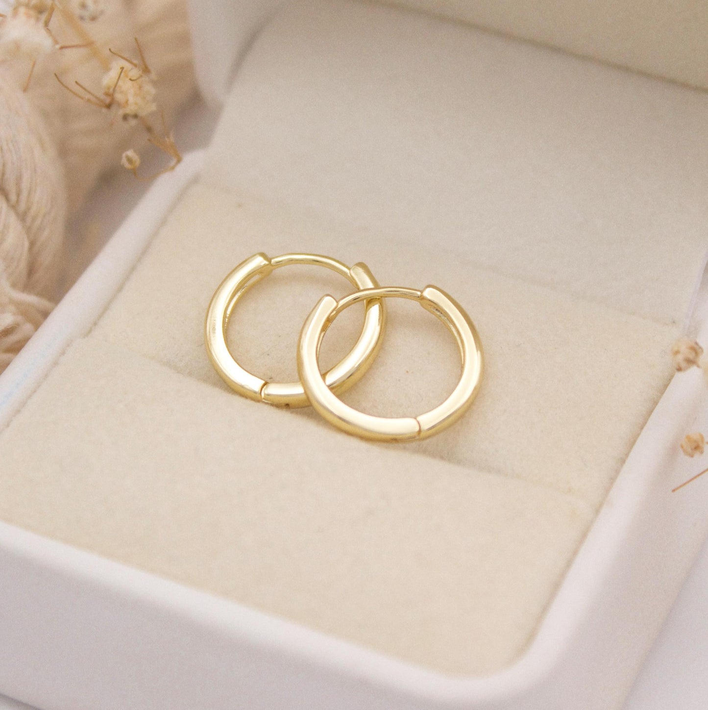 Evelyna Huggie Earrings