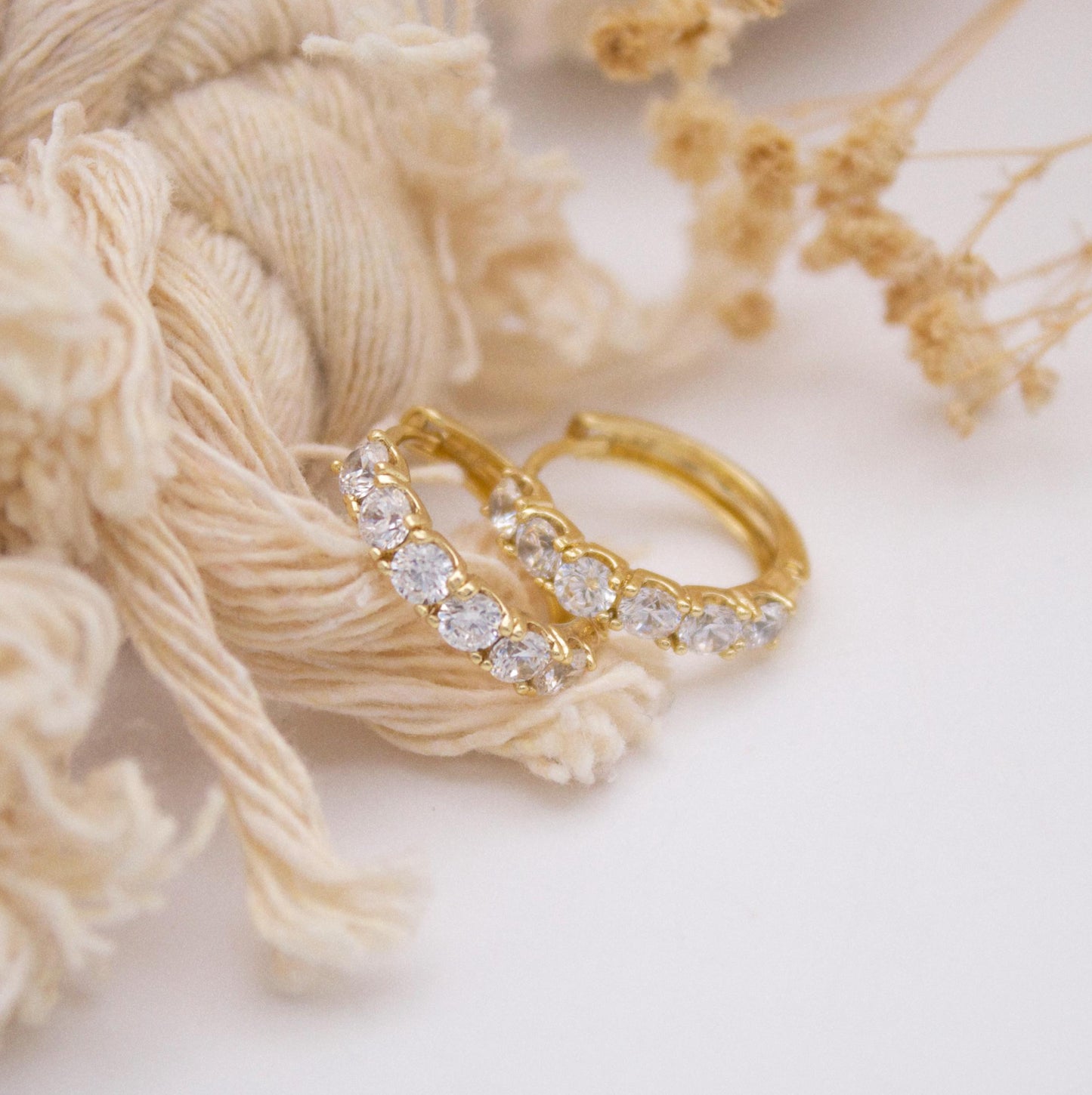Isolde Huggie Earrings