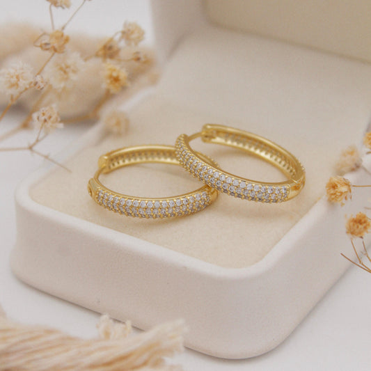 Delya Hoop Earrings